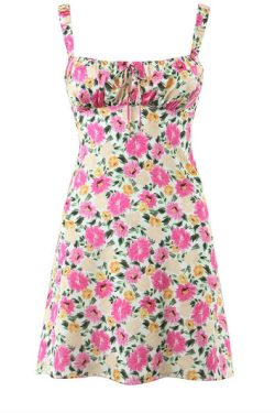 Metju Mini Dress - Y2K Summer Grunge Outfit, 90S Fashion, Retro Style, Y2K Party Look