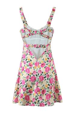 Metju Mini Dress - Y2K Summer Grunge Outfit, 90S Fashion, Retro Style, Y2K Party Look