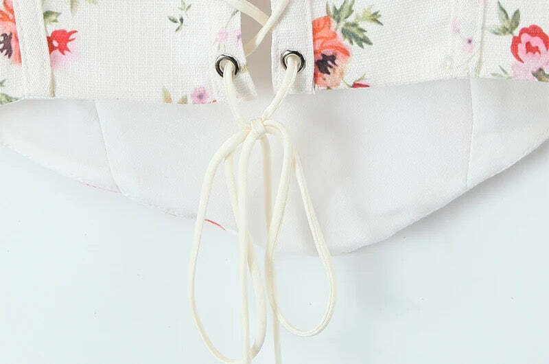 Mikas Y2K Crop Top - 90S Grunge, Retro Summer Outfit, Pastel Goth, Y2K Party & Club Fashion