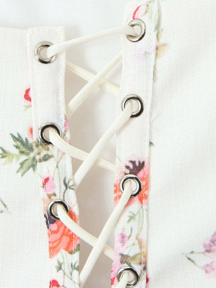 Mikas Y2K Crop Top - 90S Grunge, Retro Summer Outfit, Pastel Goth, Y2K Party & Club Fashion