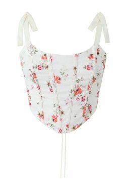 Mikas Y2K Crop Top - 90S Grunge, Retro Summer Outfit, Pastel Goth, Y2K Party & Club Fashion