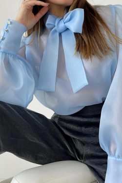 Millie Blouse - Y2K Summer Grunge Top, 90S Retro Style, Perfect For Y2K Party & Club Outfits