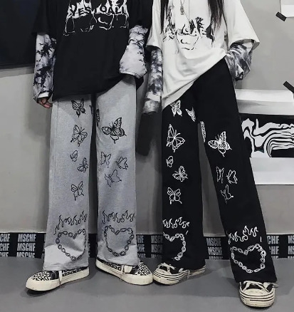 Millie Wide Leg Denim Jeans - Y2K Summer & 90S Grunge Fashion, Retro Hip Hop, Y2K Club Outfits