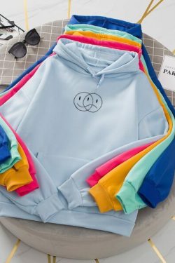 Mixed Emotions Hoodie - Y2K Summer Grunge, 90S Retro, Pastel Goth, Y2K Club & Party Outfits