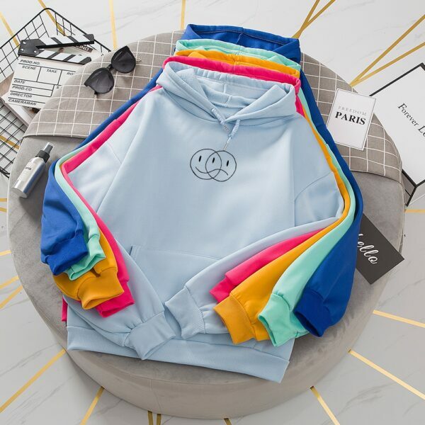 Mixed Emotions Hoodie - Y2K Summer Grunge, 90S Retro, Pastel Goth, Y2K Club & Party Outfits Mixed Emotions Hoodie - Y2K Summer Grunge, 90S Retro, Pastel Goth, Y2K Club & Party Outfits