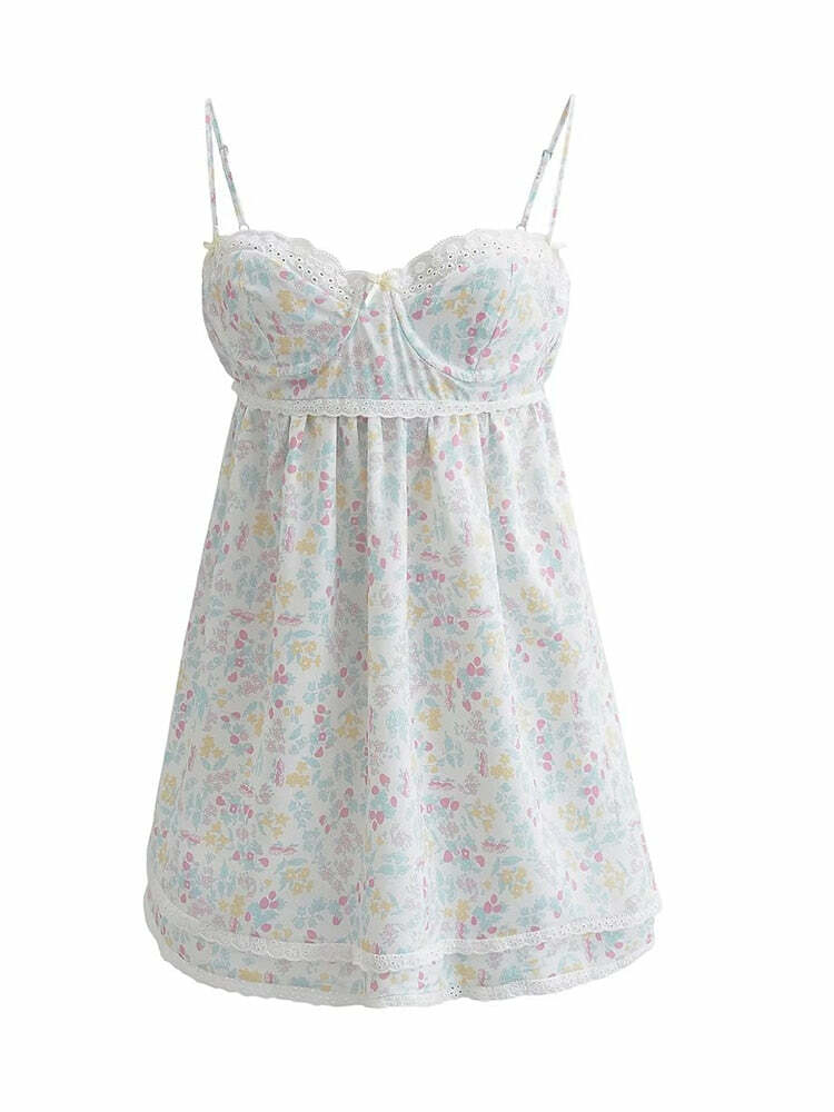 Monica Mini Dress - Y2K Summer Grunge Outfit, 90S Fashion, Retro Style, Y2K Party & Club Look Monica Mini Dress - Y2K Summer Grunge Outfit, 90S Fashion, Retro Style, Y2K Party & Club Look