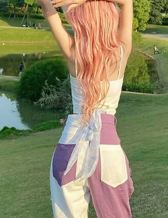 Morgan Casual Straight Pants - Y2K Summer Grunge, 90S Retro, Y2K Club & Party Outfits Morgan Casual Straight Pants - Y2K Summer Grunge, 90S Retro, Y2K Club & Party Outfits