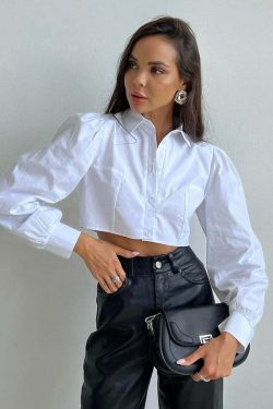 Morgan Shirt - Y2K Summer Grunge Top, 90S Retro Fashion, Pastel Goth, Y2K Club Outfit