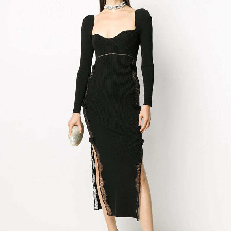 Naila Midi Dress - Y2K Summer Grunge Outfit, 90S Fashion, Retro Style, Pastel Goth, Y2K Party Naila Midi Dress - Y2K Summer Grunge Outfit, 90S Fashion, Retro Style, Pastel Goth, Y2K Party