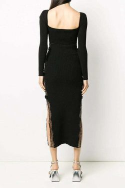 Naila Midi Dress - Y2K Summer Grunge Outfit, 90S Fashion, Retro Style, Pastel Goth, Y2K Party