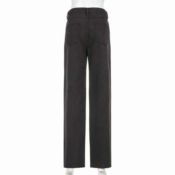 Natalie Distressed Jeans - Y2K Summer Grunge, 90S Retro, Gothic Y2K, Hip Hop Fashion, Y2K Natalie Distressed Jeans - Y2K Summer Grunge, 90S Retro, Gothic Y2K, Hip Hop Fashion, Y2K