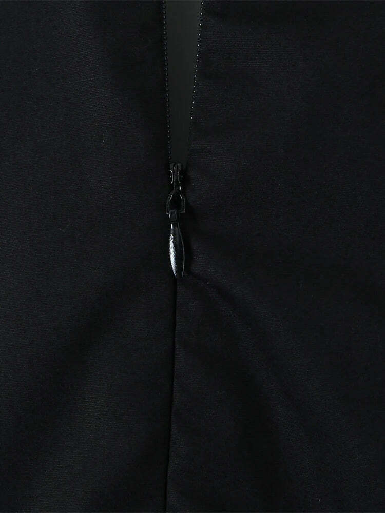 Negra Mini Dress - Y2K Summer Grunge Outfit, 90S Fashion, Retro Style, Y2K Party & Club Outfits Negra Mini Dress - Y2K Summer Grunge Outfit, 90S Fashion, Retro Style, Y2K Party & Club Outfits