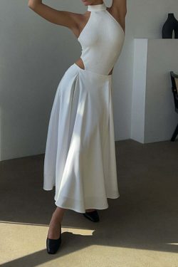 Nevaeh Maxi Skirt - Y2K Summer Grunge Outfit, 90S Fashion, Retro Style, Pastel Goth Vibes