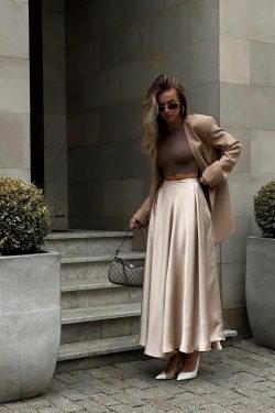 Nevaeh Maxi Skirt - Y2K Summer Grunge Outfit, 90S Fashion, Retro Style, Pastel Goth Vibes