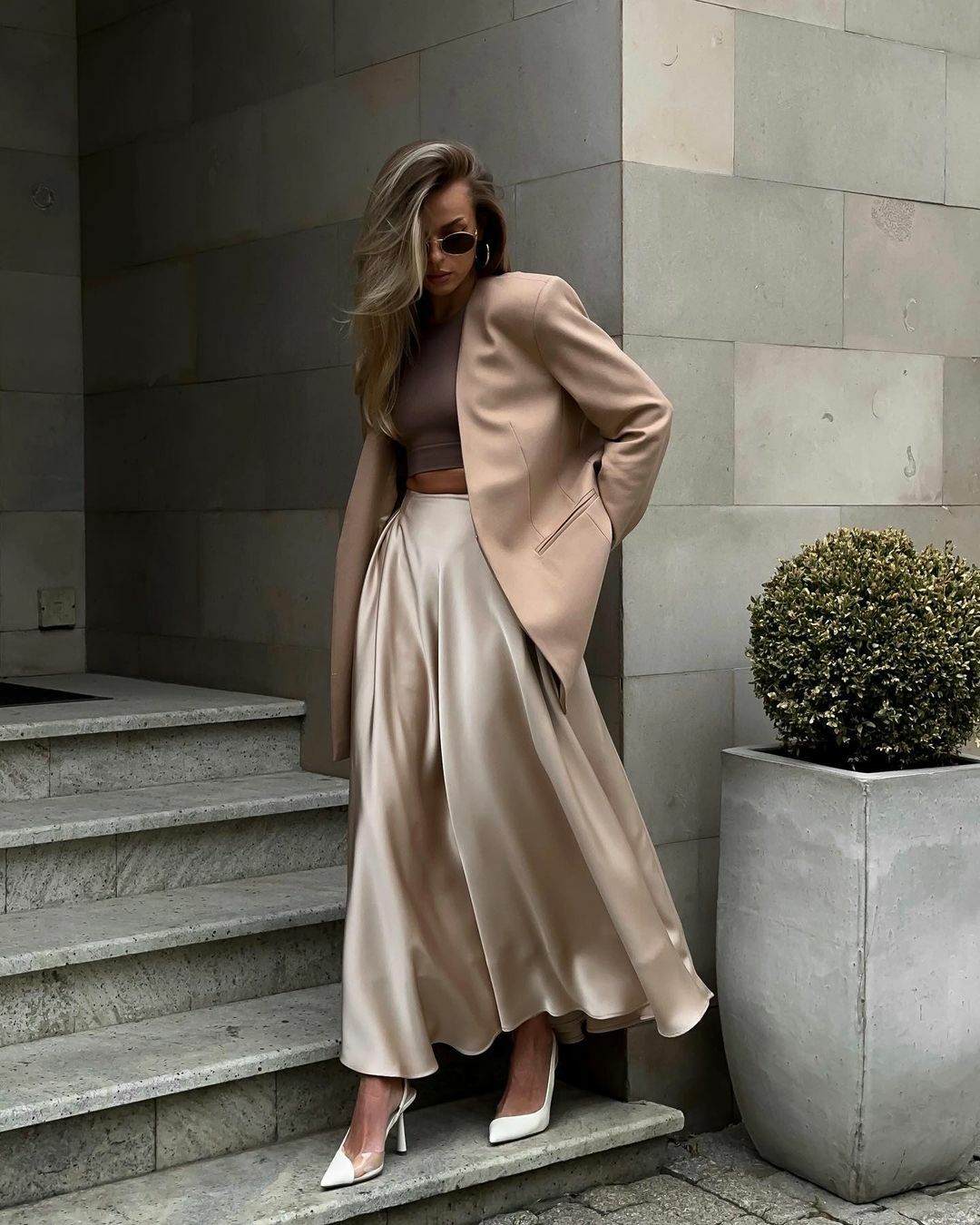 Nevaeh Maxi Skirt - Y2K Summer Grunge Outfit, 90S Fashion, Retro Style, Pastel Goth Vibes