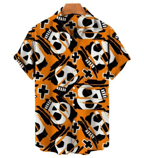 Nevaeh Y2K Skull Shirt - Grunge, 90S, Retro, Gothic, Summer, Party, Club, Popstar Outfit Nevaeh Y2K Skull Shirt - Grunge, 90S, Retro, Gothic, Summer, Party, Club, Popstar Outfit