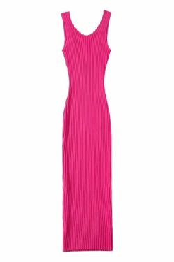 Nicol Midi Dress - Y2K Summer Grunge Outfit, 90S Fashion, Retro Style, Pastel Goth Vibes