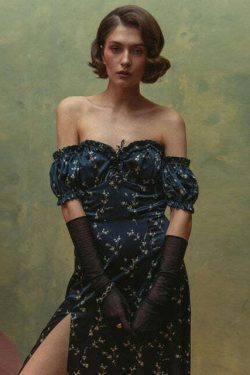 Nicolette Midi Dress - Y2K Summer Grunge Outfit, 90S Fashion, Retro Style, Pastel Goth Vibes