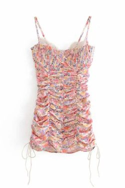 Nira Mini Dress - Y2K Summer Grunge Outfit, 90S Fashion, Retro Style, Y2K Party & Club Look