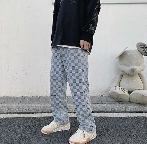 Noelle Y2K Grunge Baggy Jeans - 90S Fashion, Retro Style, Y2K Summer Outfits, Gothic Y2K