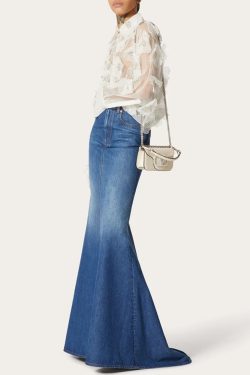 Nora Flower Blouse - Y2K Summer Retro 90S Grunge Top, Perfect For Y2K Party & Club Outfits