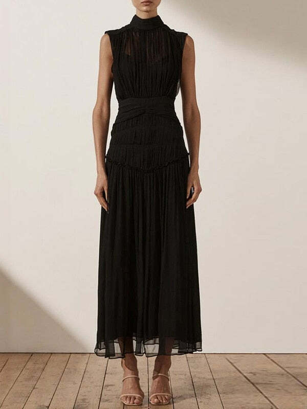 Oaklee Midi Dress - Y2K Summer Grunge Outfit, 90S Fashion, Retro Style, Pastel Goth Vibes Oaklee Midi Dress - Y2K Summer Grunge Outfit, 90S Fashion, Retro Style, Pastel Goth Vibes