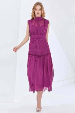 Oaklee Midi Dress - Y2K Summer Grunge Outfit, 90S Fashion, Retro Style, Pastel Goth Vibes