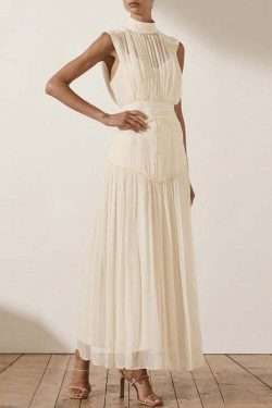 Oaklee Midi Dress - Y2K Summer Grunge Outfit, 90S Fashion, Retro Style, Pastel Goth Vibes