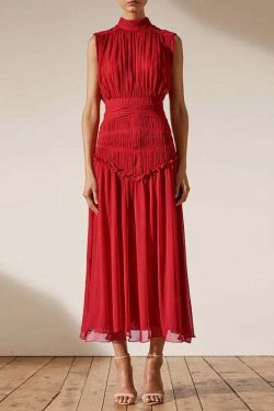 Oaklee Midi Dress - Y2K Summer Grunge Outfit, 90S Fashion, Retro Style, Pastel Goth Vibes