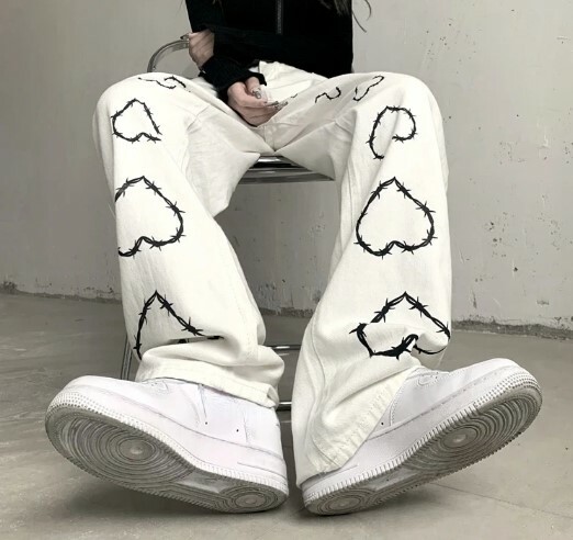 Olive Vintage High Waist Jeans - Y2K Summer, 90S Fashion, Grunge, Retro, Y2K Club Outfits