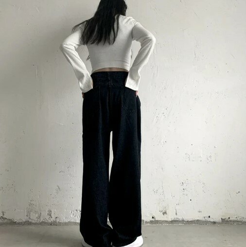 Olive Vintage High Waist Jeans - Y2K Summer, 90S Fashion, Grunge, Retro, Y2K Club Outfits