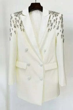 Olivia Mini Blazer Dress - Y2K Summer Grunge Outfit, 90S Fashion, Retro Style, Y2K Party