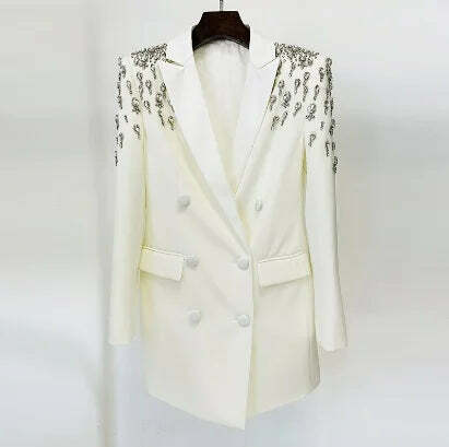 Olivia Mini Blazer Dress - Y2K Summer Grunge Outfit, 90S Fashion, Retro Style, Y2K Party Olivia Mini Blazer Dress - Y2K Summer Grunge Outfit, 90S Fashion, Retro Style, Y2K Party