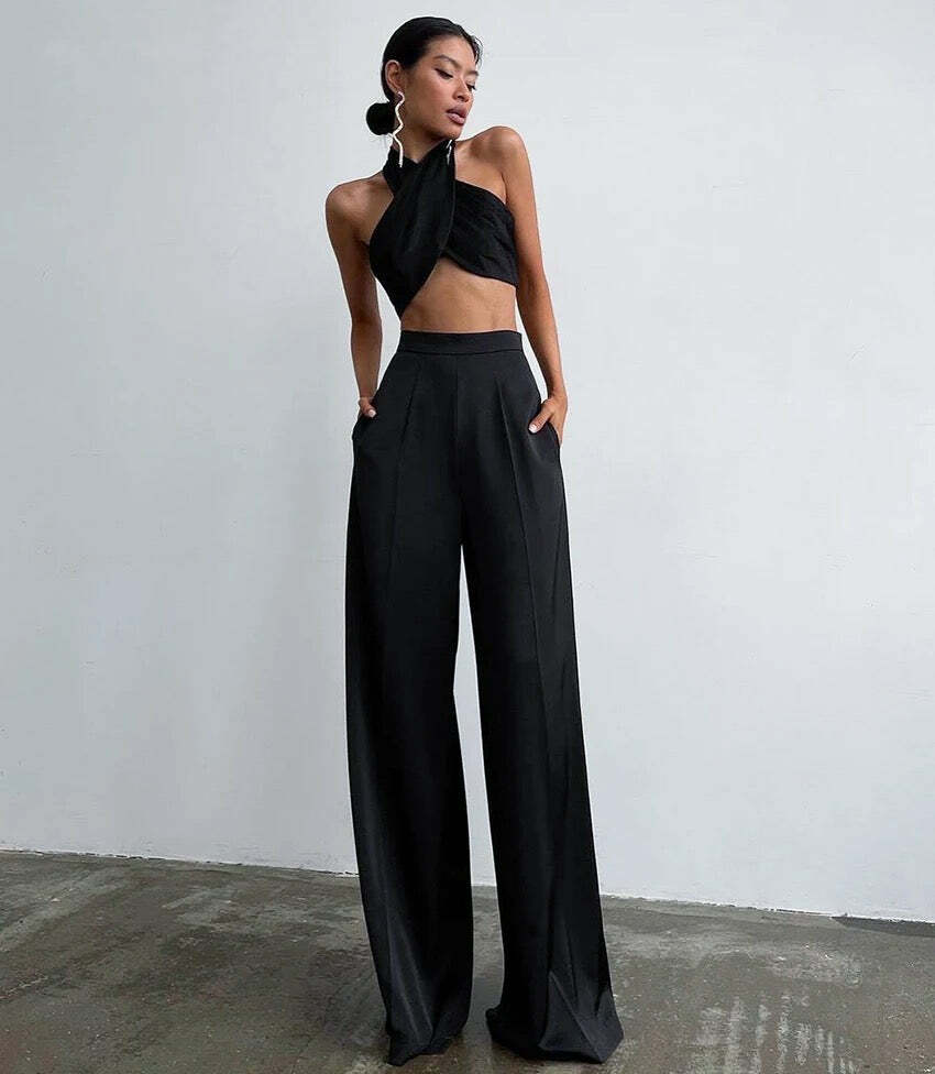 Ophelia Trousers: Y2K Summer & 90S Grunge Fashion, Retro Y2K Outfits For Women
