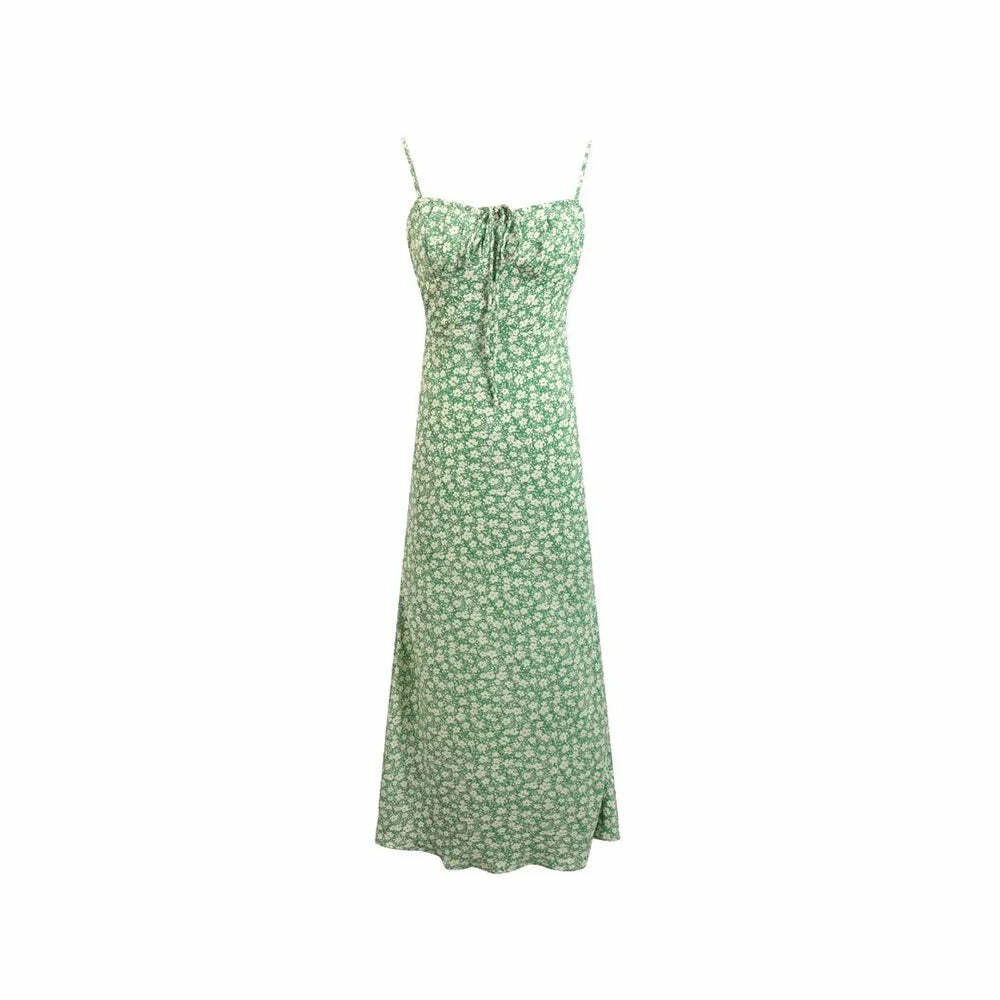 Palma Midi Dress - Y2K Summer Grunge Outfit, 90S Fashion, Retro Style, Pastel Goth Vibes Palma Midi Dress - Y2K Summer Grunge Outfit, 90S Fashion, Retro Style, Pastel Goth Vibes