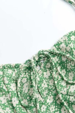 Palma Midi Dress - Y2K Summer Grunge Outfit, 90S Fashion, Retro Style, Pastel Goth Vibes