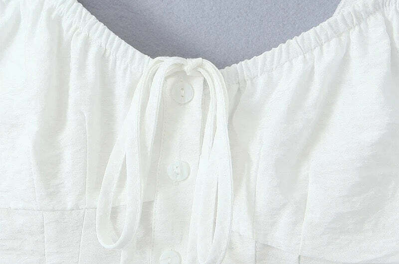 Pari Crop Top - Y2K Summer Grunge, 90S Fashion, Retro Style, Y2K Party & Club Outfits Pari Crop Top - Y2K Summer Grunge, 90S Fashion, Retro Style, Y2K Party & Club Outfits