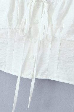 Pari Crop Top - Y2K Summer Grunge, 90S Fashion, Retro Style, Y2K Party & Club Outfits