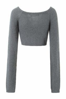 Penelope Sweater - Y2K Summer Grunge, 90S Retro, Pastel Goth, Y2K Club & Party Outfits