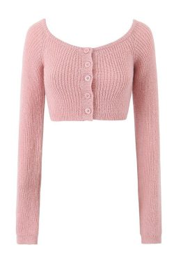 Penelope Sweater - Y2K Summer Grunge, 90S Retro, Pastel Goth, Y2K Club & Party Outfits