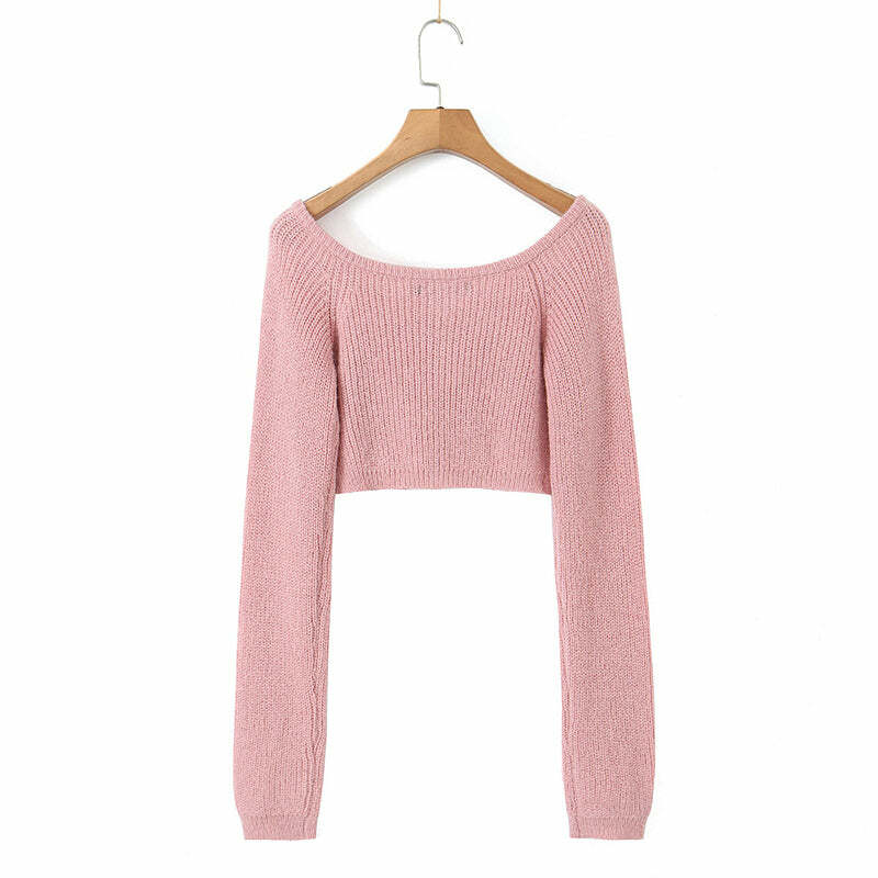 Penelope Sweater - Y2K Summer Grunge, 90S Retro, Pastel Goth, Y2K Club & Party Outfits Penelope Sweater - Y2K Summer Grunge, 90S Retro, Pastel Goth, Y2K Club & Party Outfits