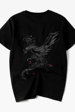 Phoenix T-Shirt: Y2K Summer Grunge, 90S Retro, Pastel Goth, Y2K Club & Party Outfits