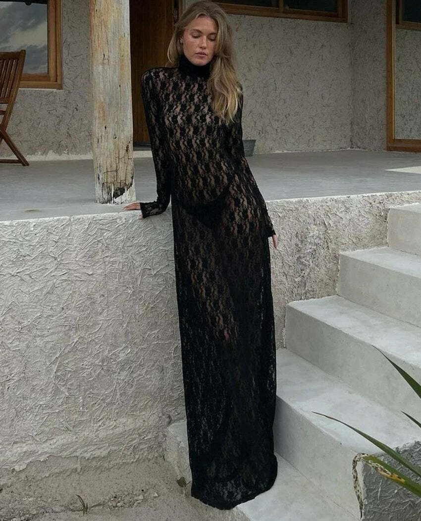 Popi Maxi Dress - Y2K Summer Grunge Outfit, 90S Fashion, Retro Style, Y2K Party & Club Outfits