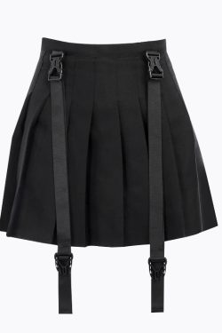 Preppy High Waist Green Skirt - Y2K Summer, 90S Fashion, Grunge, Retro, Pastel Goth Outfit