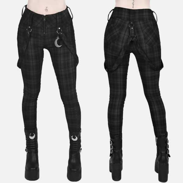 Priscilla Plaid Pants - Y2K Summer Grunge Outfit, 90S Retro Style, Gothic Y2K Fashion Priscilla Plaid Pants - Y2K Summer Grunge Outfit, 90S Retro Style, Gothic Y2K Fashion
