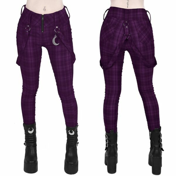 Priscilla Plaid Pants - Y2K Summer Grunge Outfit, 90S Retro Style, Gothic Y2K Fashion Priscilla Plaid Pants - Y2K Summer Grunge Outfit, 90S Retro Style, Gothic Y2K Fashion