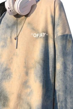 Quinn Tie Dye Shirt - Y2K Summer Grunge Top, 90S Retro Fashion, Pastel Goth, Y2K Party Outfit