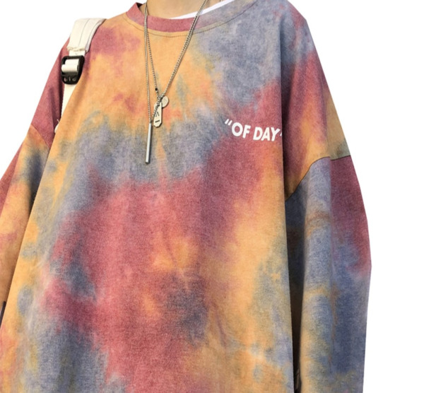 Quinn Tie Dye Shirt - Y2K Summer Grunge Top, 90S Retro Fashion, Pastel Goth, Y2K Party Outfit