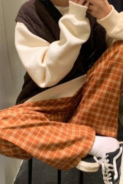 Rachelle Plaid Pants - Y2K Summer Grunge Outfit, 90S Retro Style, Y2K Club & Party Fashion