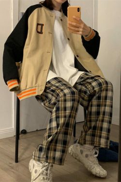 Rachelle Plaid Pants - Y2K Summer Grunge Outfit, 90S Retro Style, Y2K Club & Party Fashion